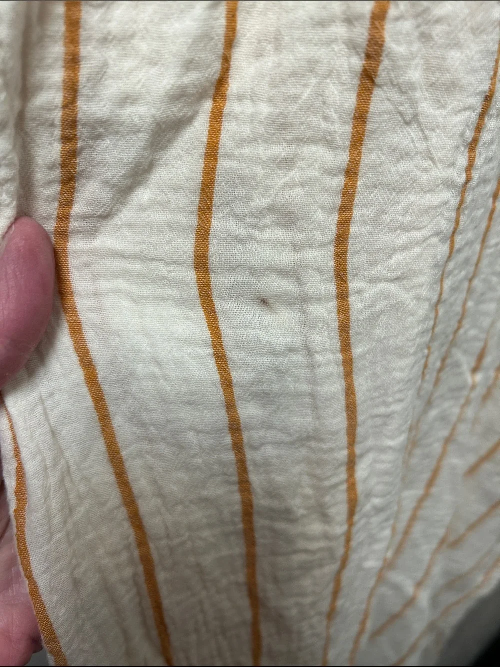 Madewell Striped Button-Front Coverup